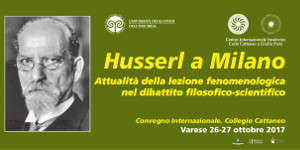 Husserl a Milano