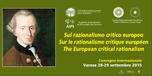 Convegno Sul razionalismo critico europeo 2015