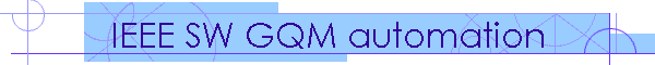 IEEE SW GQM automation