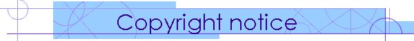 Copyright notice